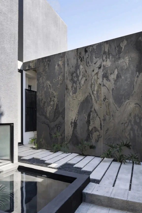 Stone Veneer Autumn Rustic